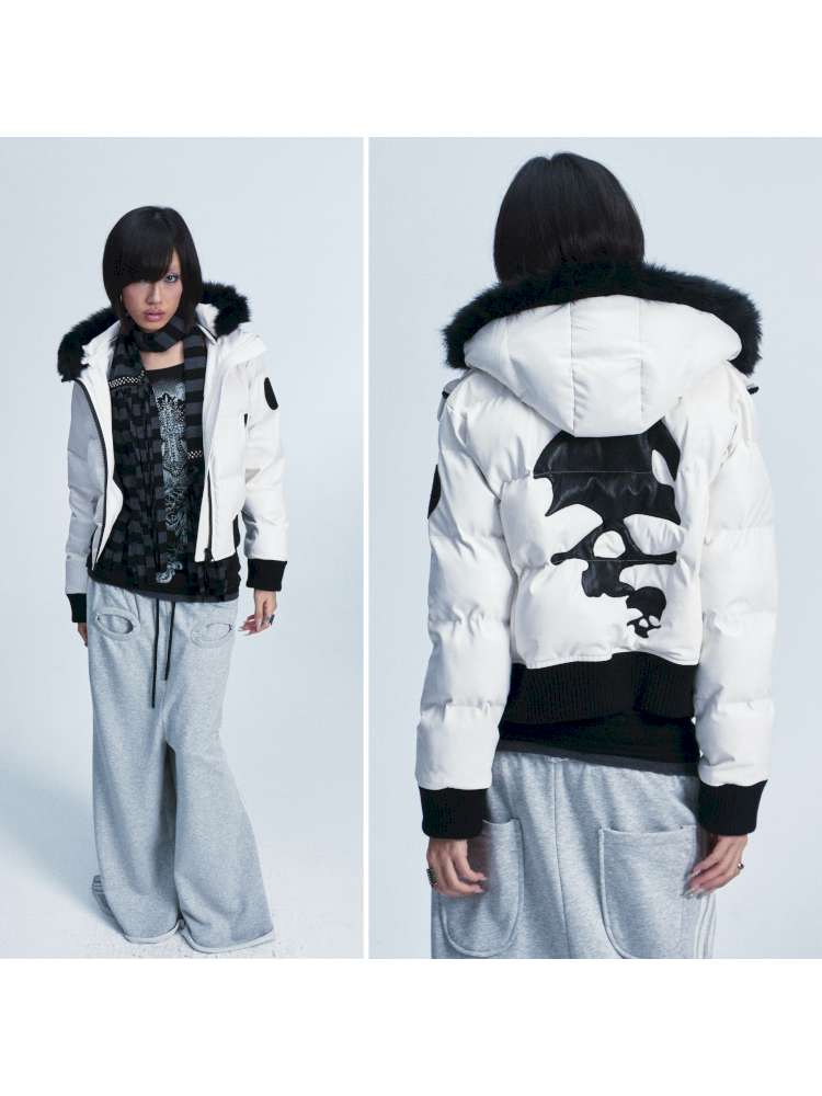 Detachable Fur Collar Padded Jacket【s0000014665】