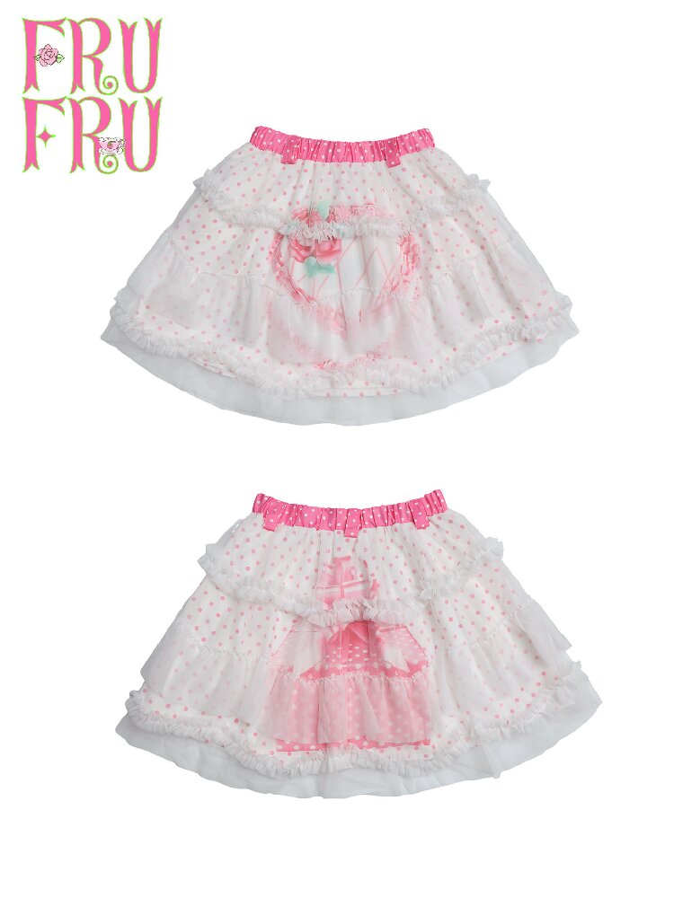 Double-Layer Tulle Short Skirt【s0000017756】