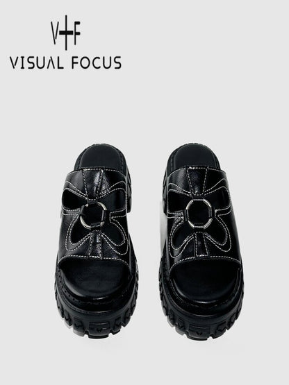 Niche Design Y2K Muffin Slippers【s0000015704】