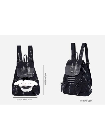 Rabbit Ears Pain Cute Backpack School Bag【s0000014617】