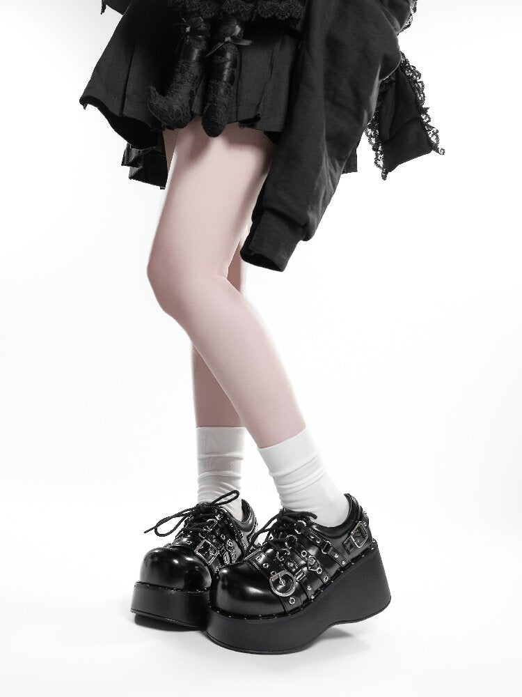 Punk Platform Y2k Subculture Shoes【s0000016370】