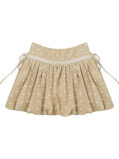 Polka Dot Pocket Slimming Skirt【s0000016616】