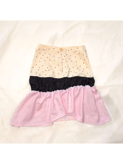 Patchwork Irregular Polka Skirt【s0000015393】