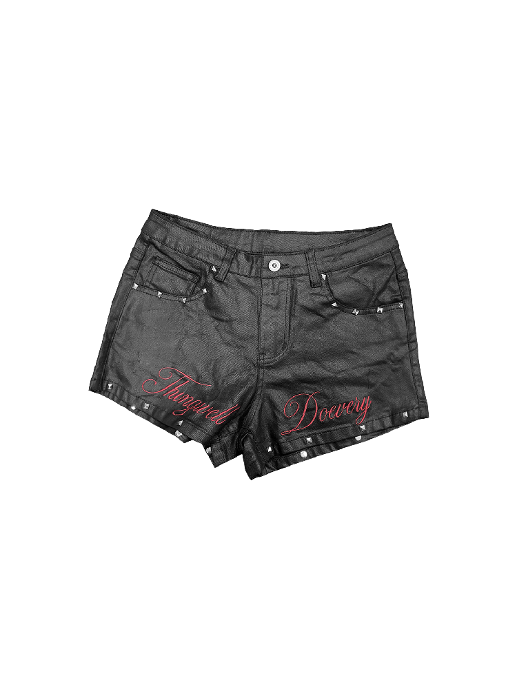 Brushed Wax 3D Embroidered Jeans【s0000018309】