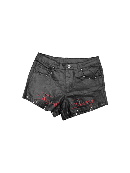 Brushed Wax 3D Embroidered Jeans【s0000018309】