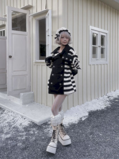 Padded Oversize Sweatshirt Jacket【s0000011345】