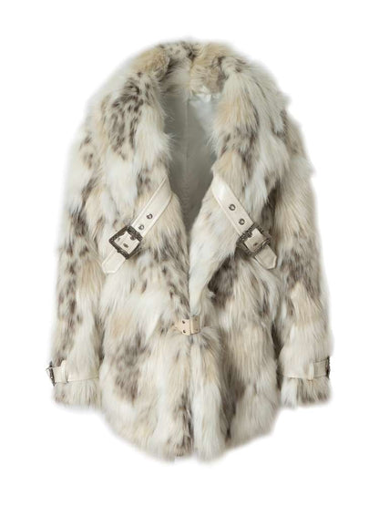 Eco-Friendly Faux Fur Coat【s0000014479】