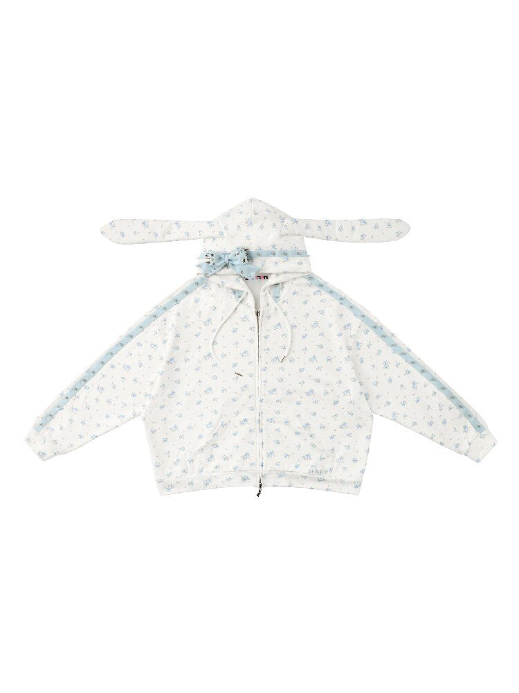 Rose Thorn Rabbit Ear Sweatshirt【s0000016049】