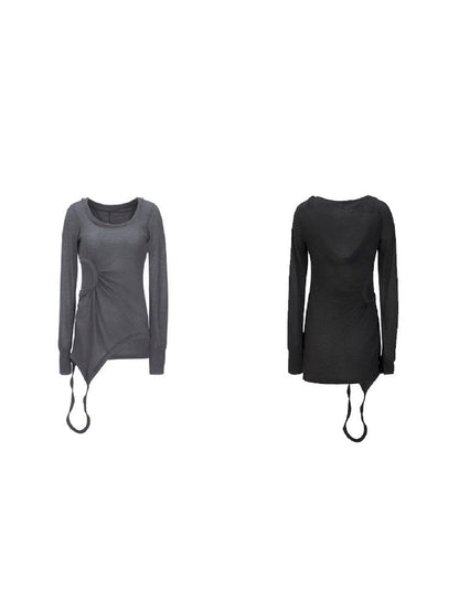 Long Sleeve Multi Bottom T-Shirt【s0000011276】