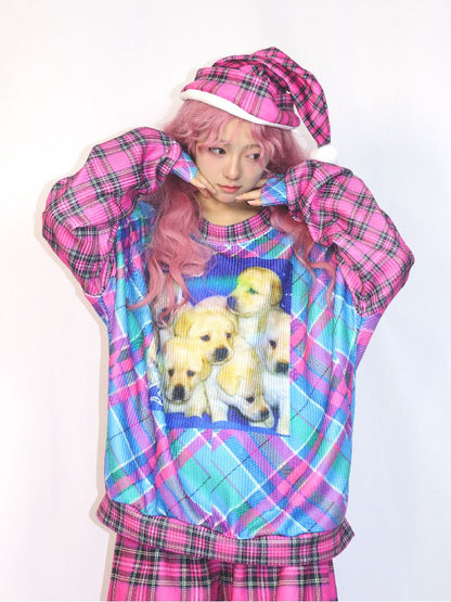 PINK DOG SWEATSHIRT [S0000010854]