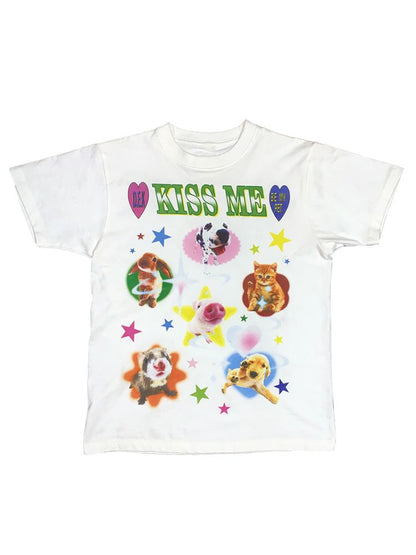 Positive shoulder thin T-shirt【s0000012458】