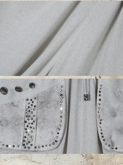 Cropped Wide-Leg Pocket Skirt【s0000014137】