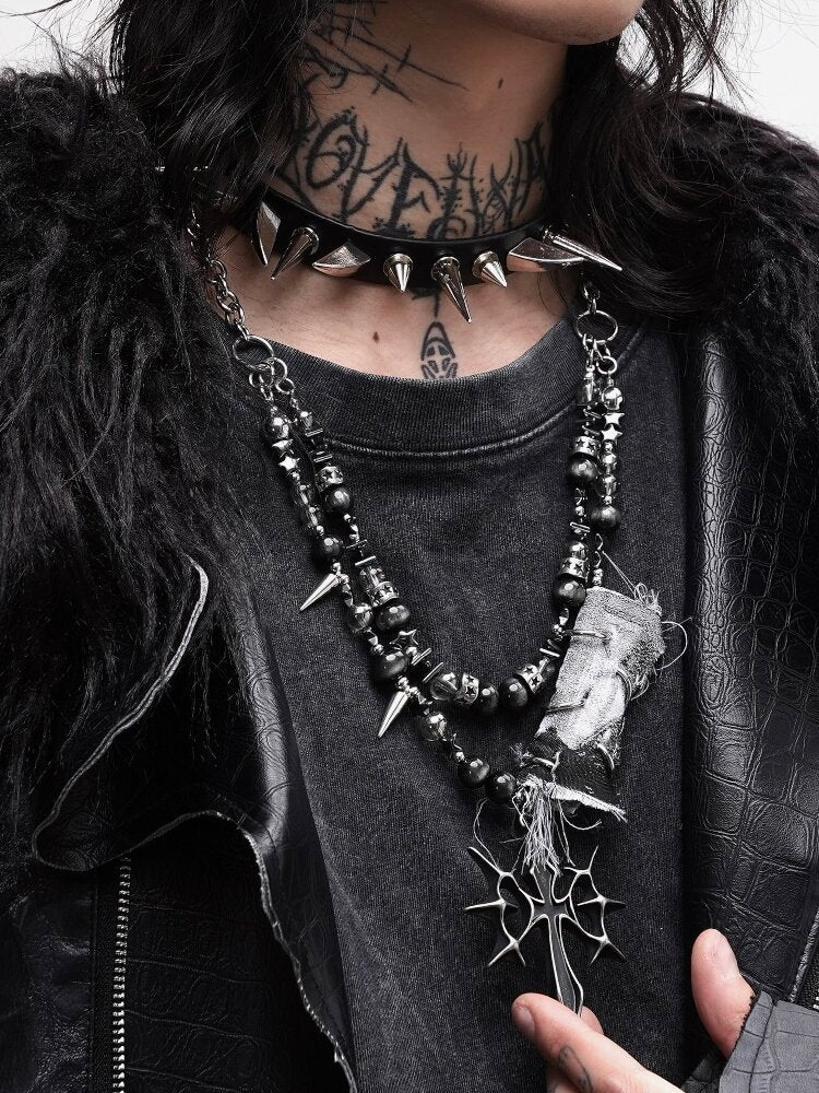 Castle Eternal Night Goth Necklace【s0000018977】