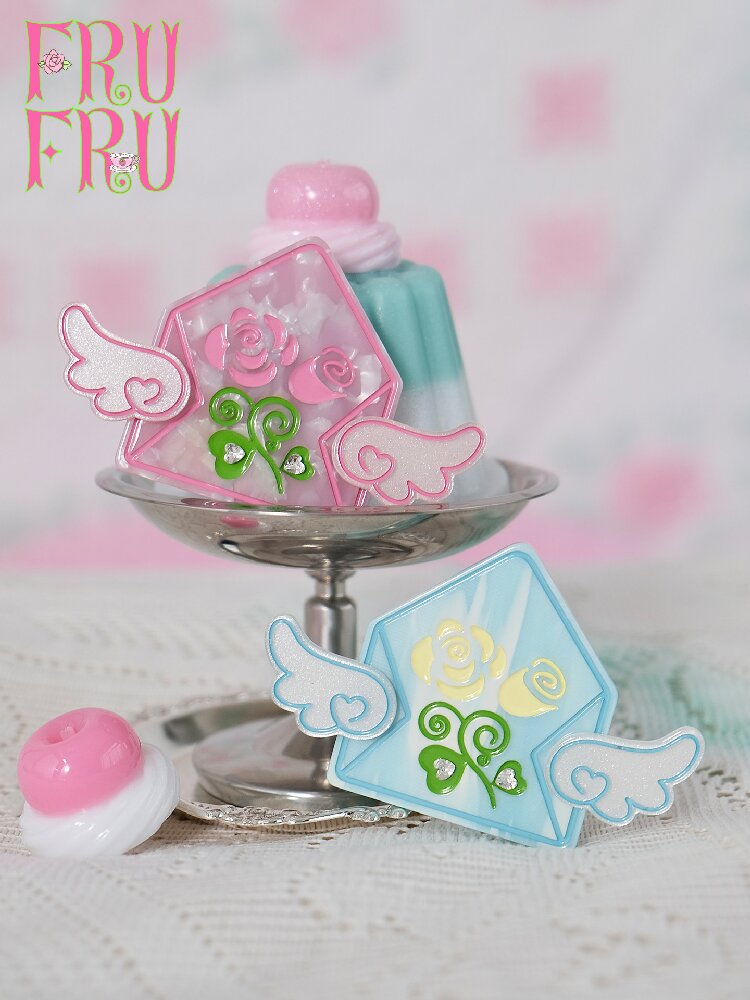 Love Letter Envelope Hair Clip【s0000017464】