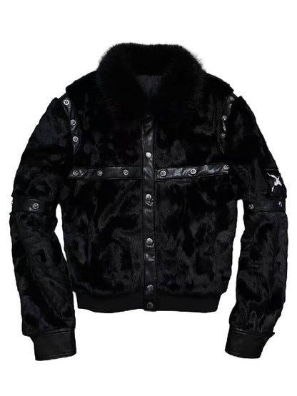 Riveted Embroidery Padded Warm Jacket【s0000019276】