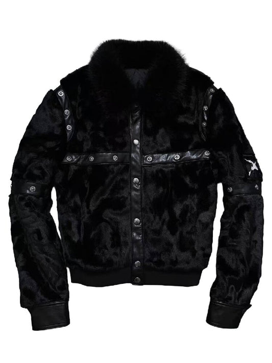 Riveted Embroidery Padded Warm Jacket【s0000019276】