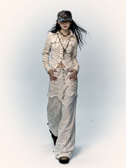 Loose Wide Leg Pants【s0000011433】