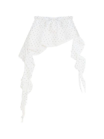 Polka Dot Design Layered One Piece【s0000017872】