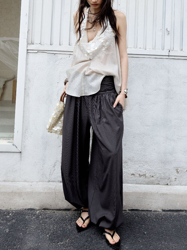 Nomad Relaxed Striped Balloon Pants【s0000016872】