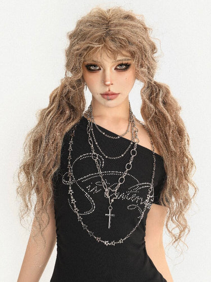 Vintage Star Layered Sweater Chain【s0000019001】