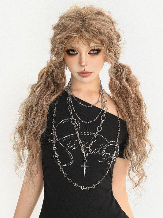 Vintage Star Layered Sweater Chain【s0000019001】