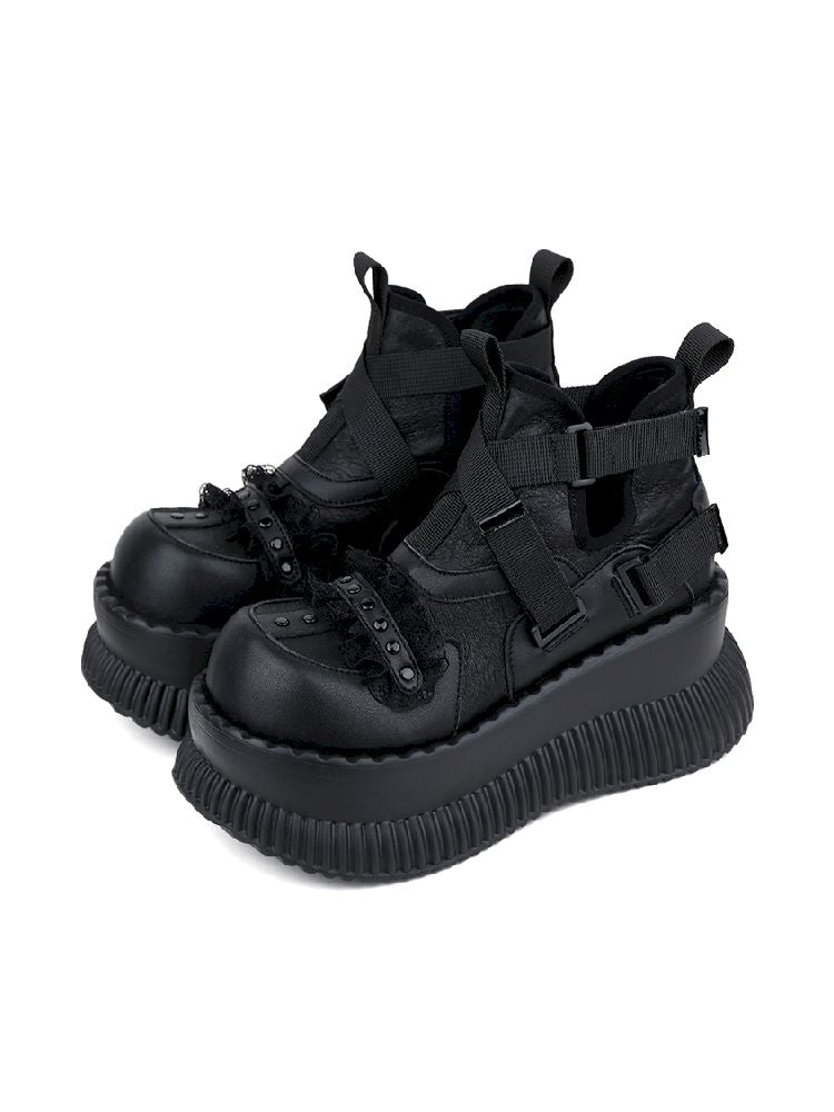 Thick Bottom Short Boots【s0000011700】