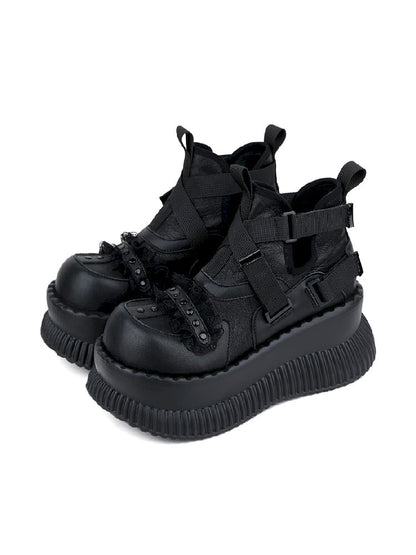 Thick Bottom Short Boots【s0000011700】