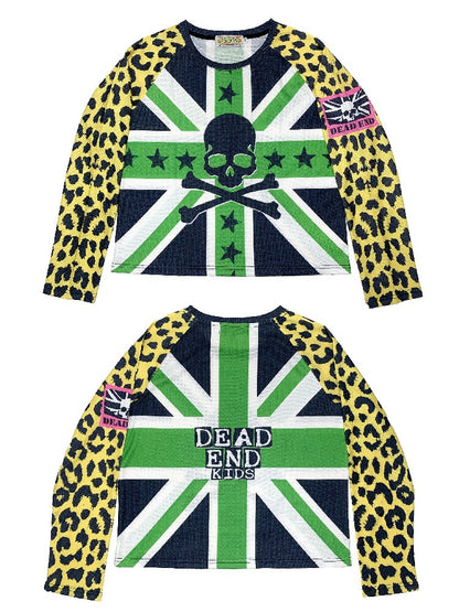American Flag Skull Long Sleeve【s0000019127】