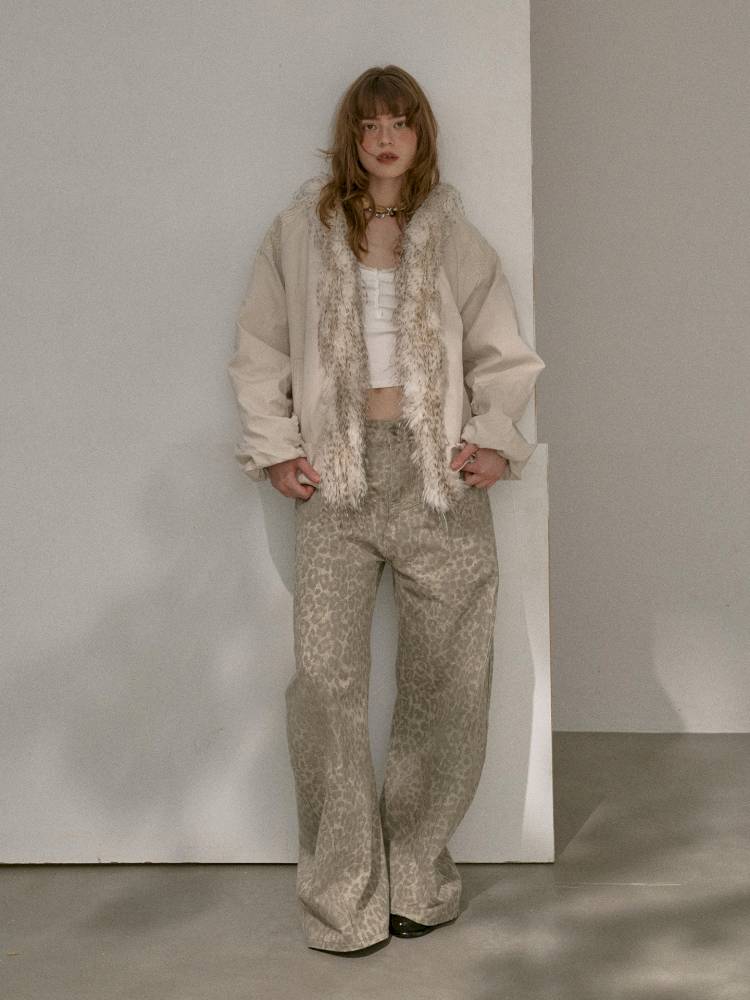 Straight-Leg Wide-Leg Jeans【s0000014389】