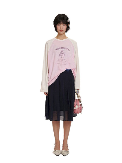 Lightweight breathable long-sleeved T-shirt【s0000012490】