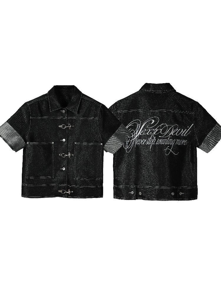 Silver Thread Raw Denim Cow Jacket【s0000016294】