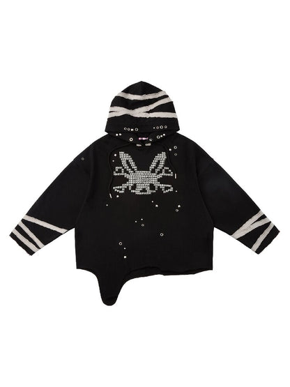 Riveted Rabbit Skull Sweatshirt【s0000016042】