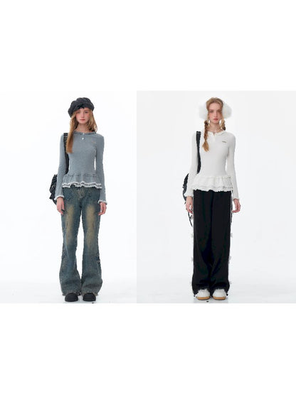 Slim Thin Knitted Bottom Shirt【s0000011490】