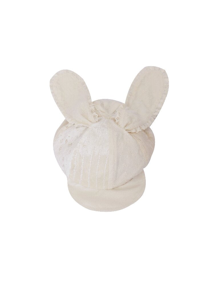 Lace Crochet Velvet Octagonal Hat【s0000016504】