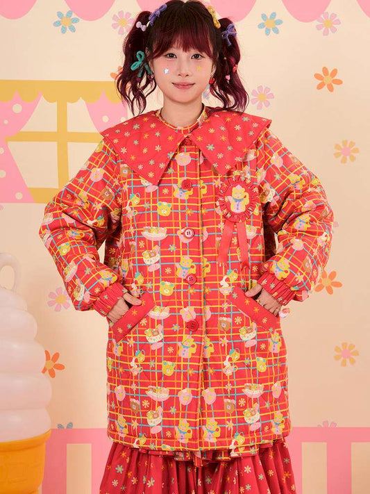 Showa Sweets House Quilted Cotton Jacket【s0000015163】