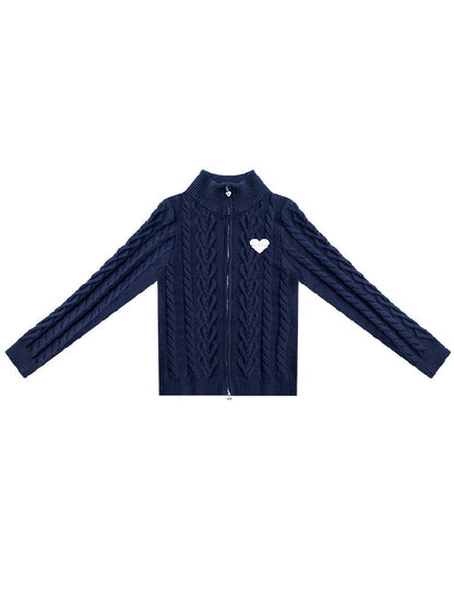 Twist Slim Sweater Cardigan【s0000011514】