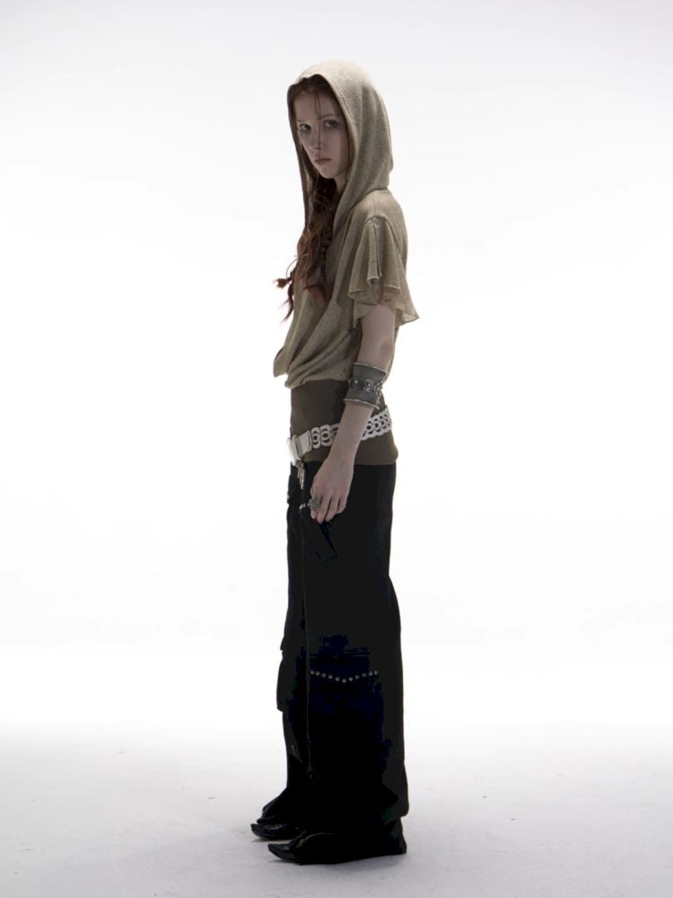 Wide Leg Narrow Crotch Work Pants【s0000012705】