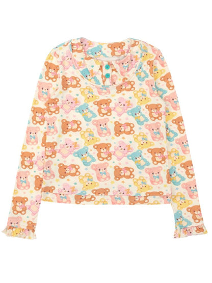 Long Sleeve Stretch Bottom Innerwear【s0000013698】