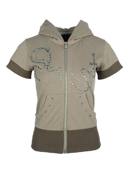 Star Chain Rivet Hooded Shorts Set【s0000018050】