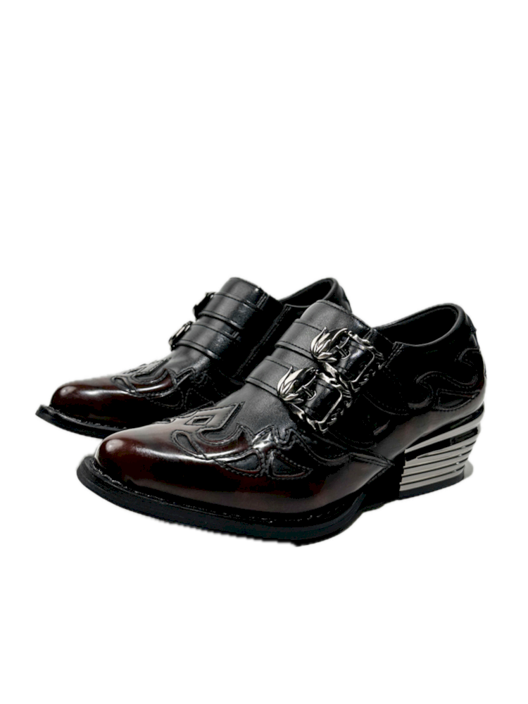 Middle heel Chelsea shoes【s0000013749】