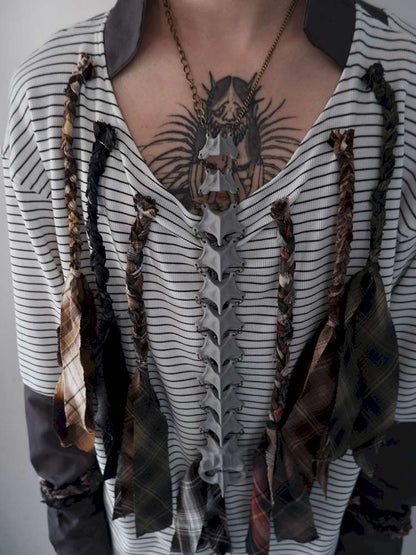 Symbiotic Bones Skeleton Necklace【s0000015153】