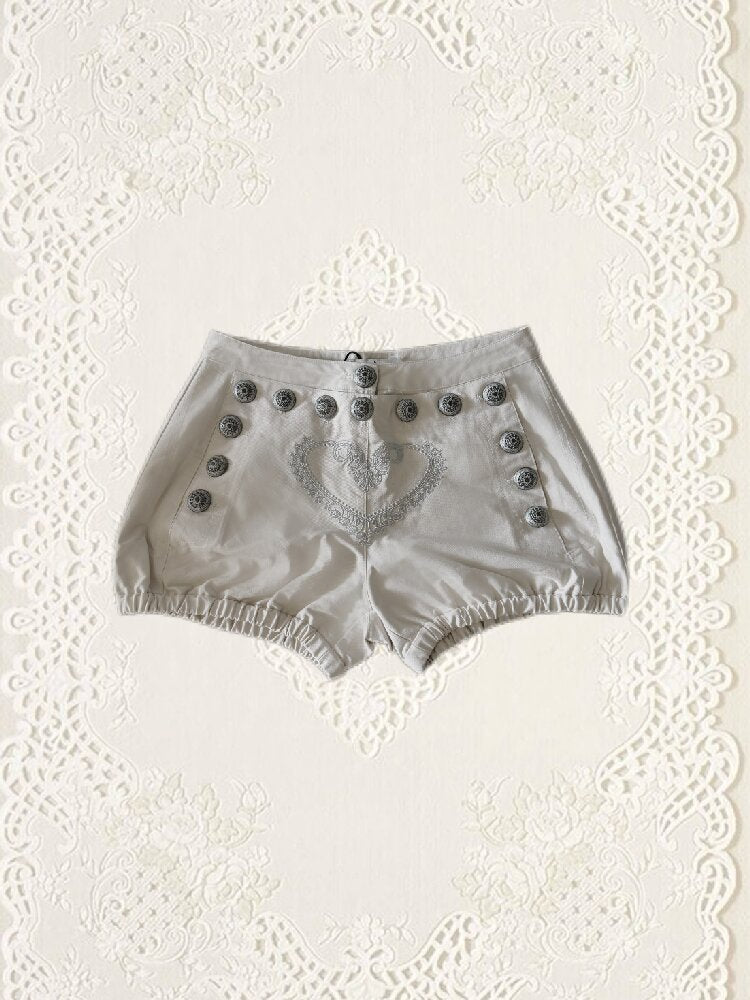 Napoleon Court Flower Bud Shorts【s0000017965】