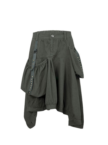 Large Pocket Five-Pocket Skirt【s0000012708】