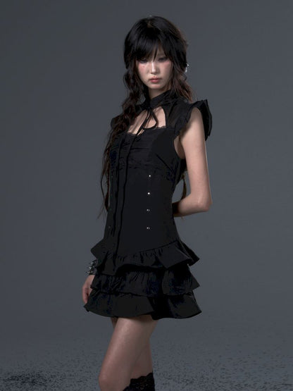 Puffy Cake Cheongsam Dress【s0000012444】