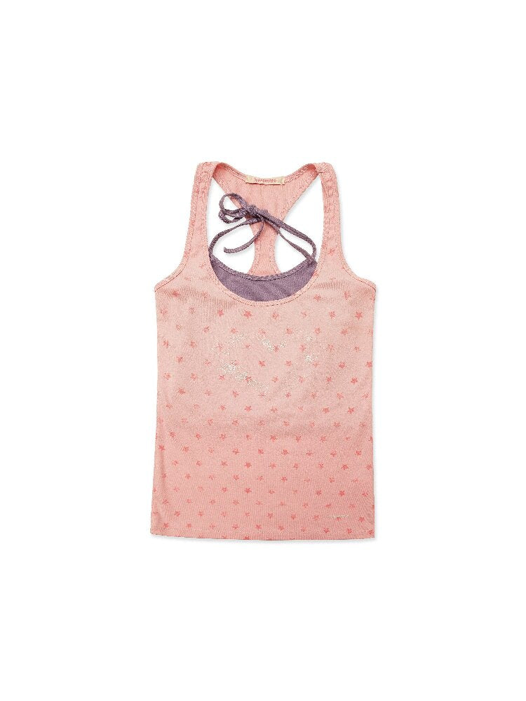 Star Heart Rabbit Print Vest Set【s0000016424】