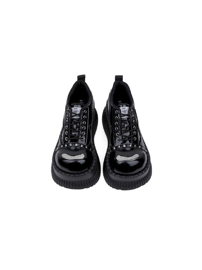 Metal Punk Hundred Small Leather Shoes【s0000011718】