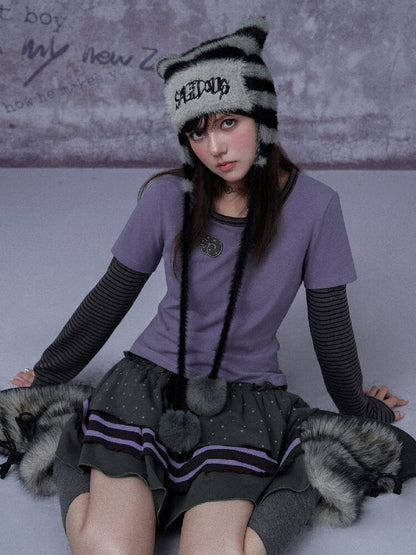 Three Layer Cake A-line Skirt【s0000015764】