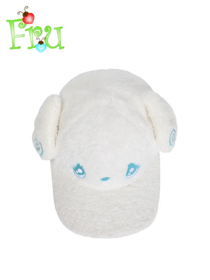 Towel Y2K White Duckbill Baseball Cap【s0000014196】