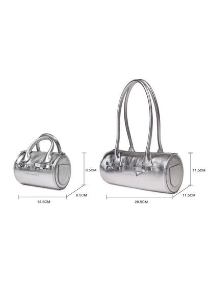 Multi-back design round barrel bag【s0000012563】