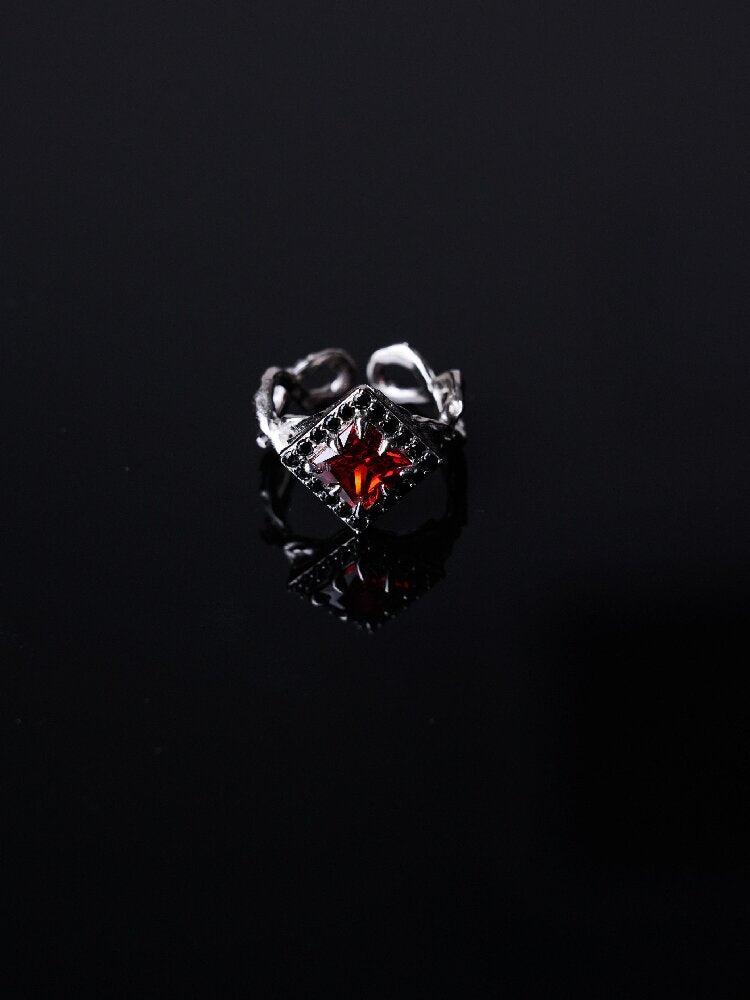 Niche Dark Punk s925 Silver Ring【s0000018830】